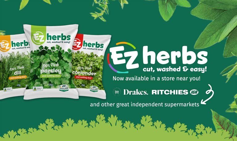 EZ herbs Banner Mobile
