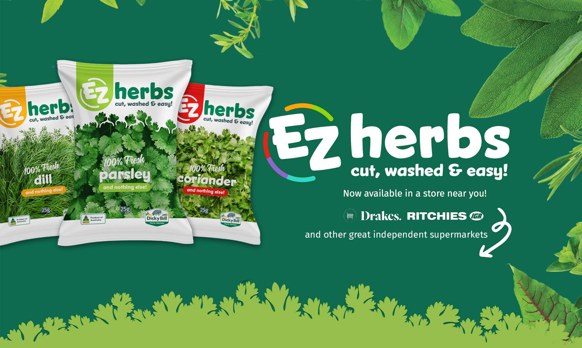 EZ herbs Banner